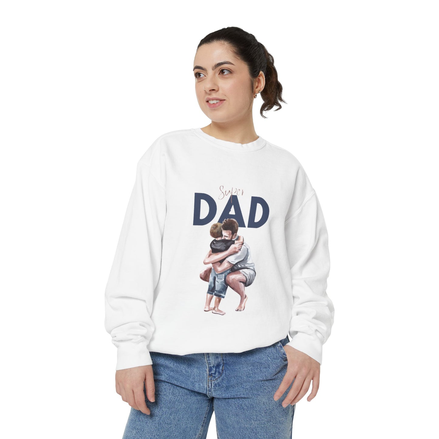 Father's Day Sweatshirt, Cozy Family Sweatshirt, Dad Appreciation Gift, Casual Comfort Wear