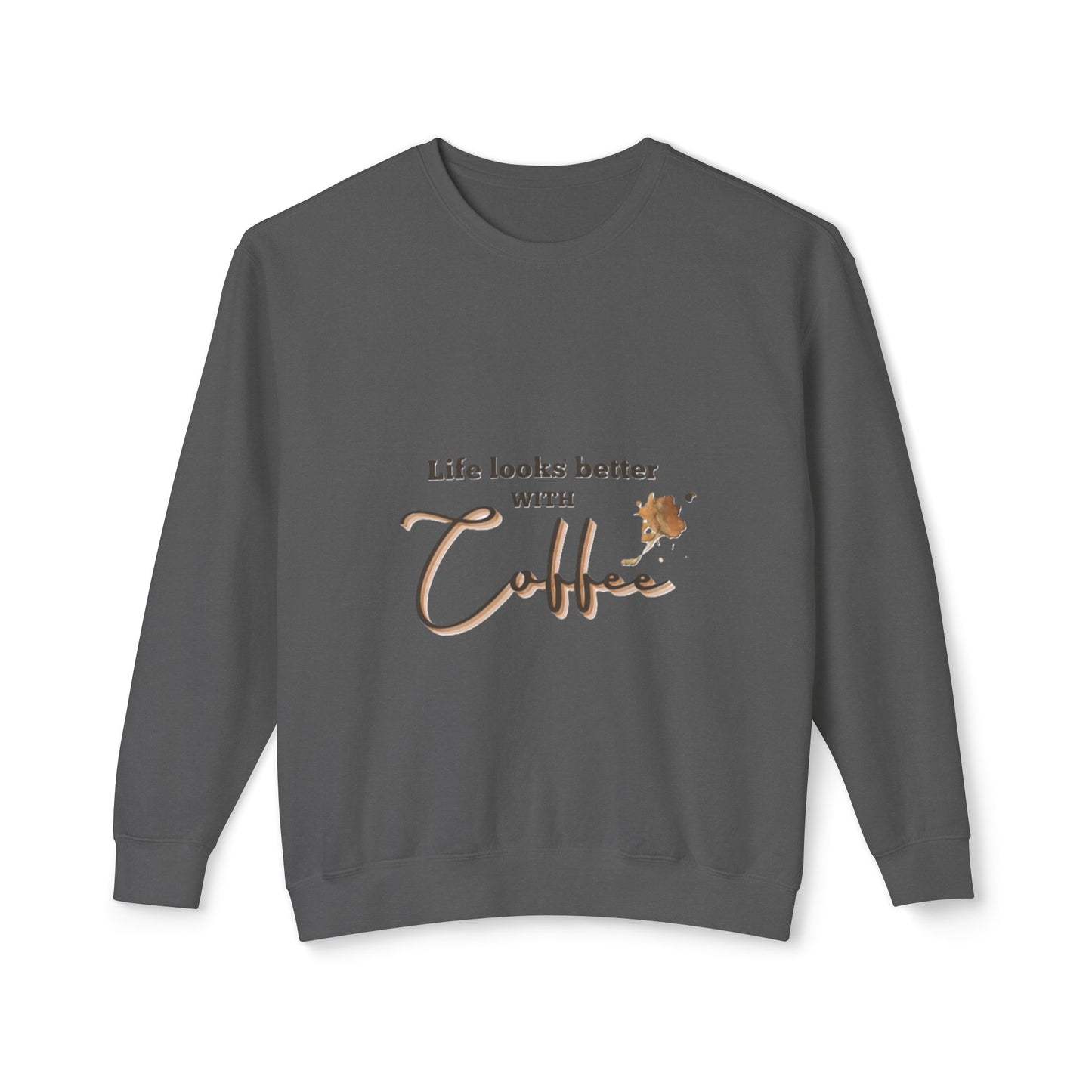 Coffee Lovers Sweatshirt - Cozy Gift for Caffeine Enthusiasts, Ideal for Relaxed Days, Birthdays, and Coffee-Themed Parties