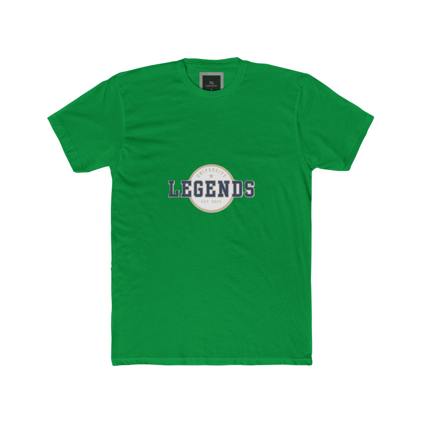 Legends Cotton Crew Tee, Casual Graphic Tee, Sports Fan Shirt, Gift for Him, Vintage Style T-shirt