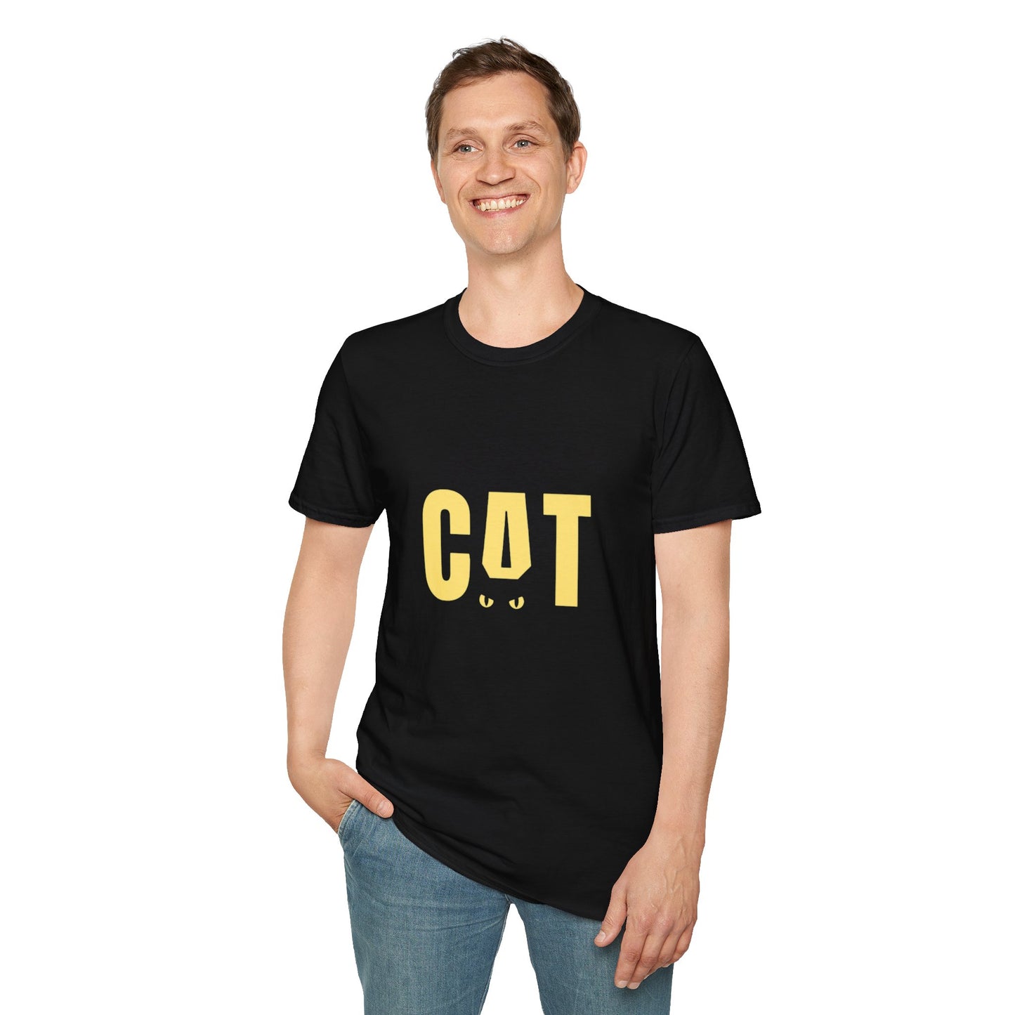 Cat Lover T-Shirt, Cute Tee, Funny Cat Shirt, Gift for Pet Owners, Casual Wear, Animal Lover Apparel