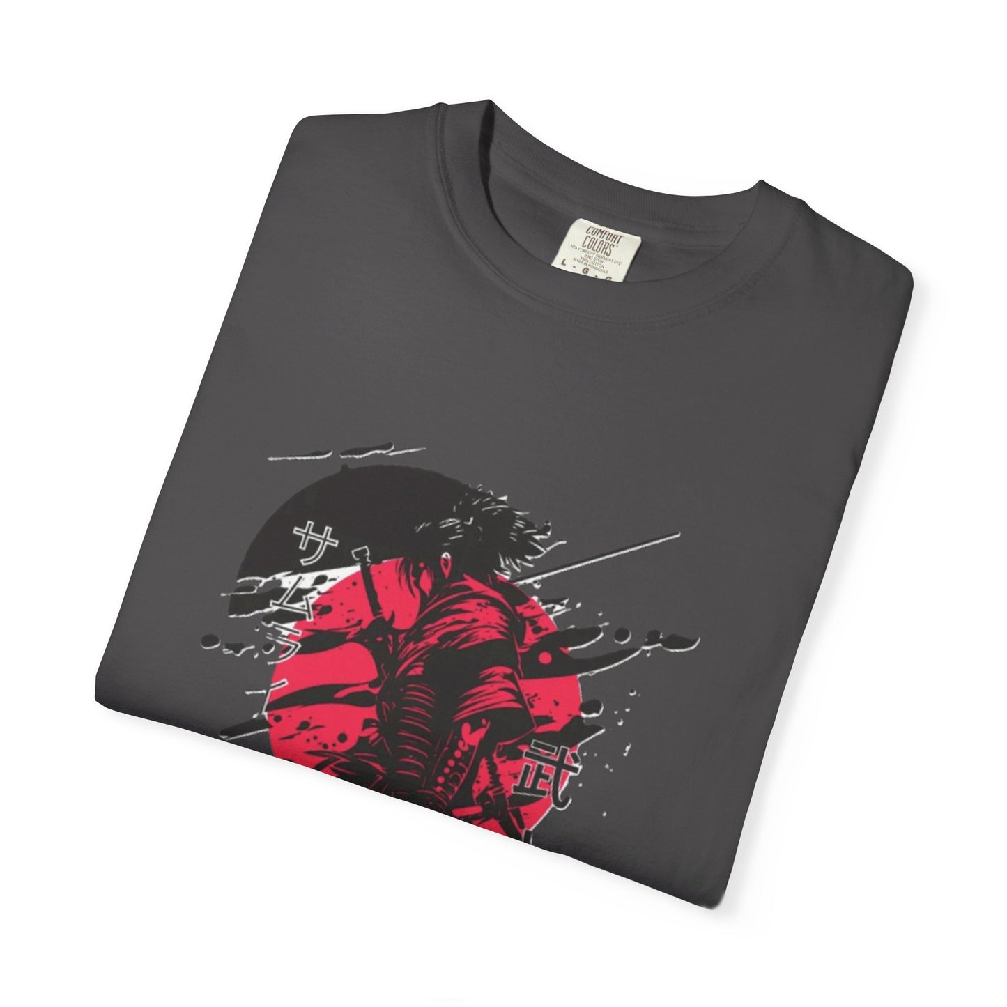 Garment-Dyed Graphic Tee, Artistic Casual Wear for Nature Lovers, Cool Summer Tee, Unique Gift for Art Enthusiasts, Streetwear