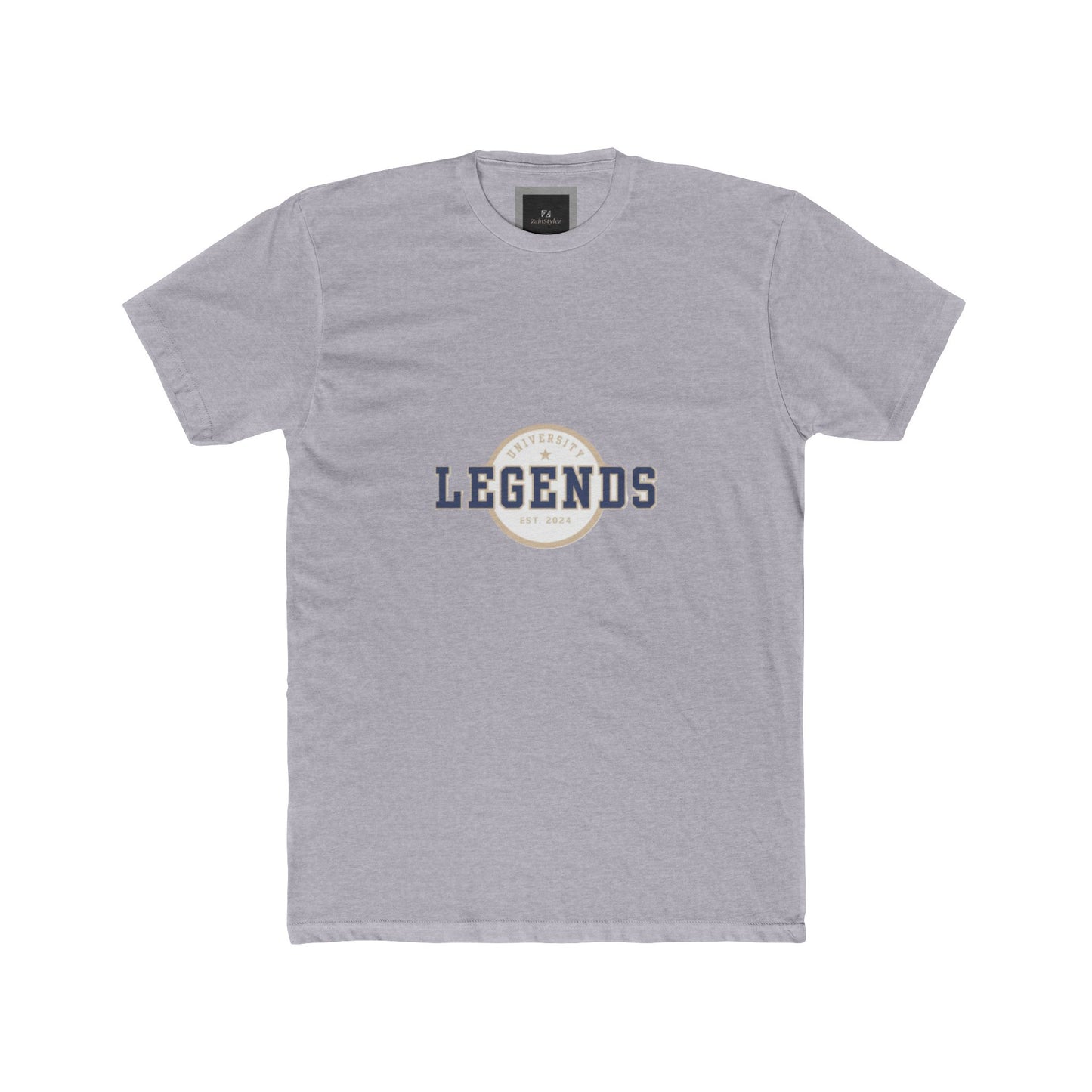 Legends Cotton Crew Tee, Casual Graphic Tee, Sports Fan Shirt, Gift for Him, Vintage Style T-shirt