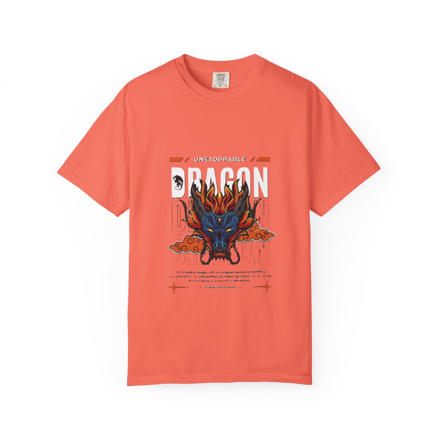 Unstoppable Dragon T-Shirt, Cool Graphic Tee, Gift for Anime Fans, Casual Wear, Unique Dragon Art, Streetwear Style