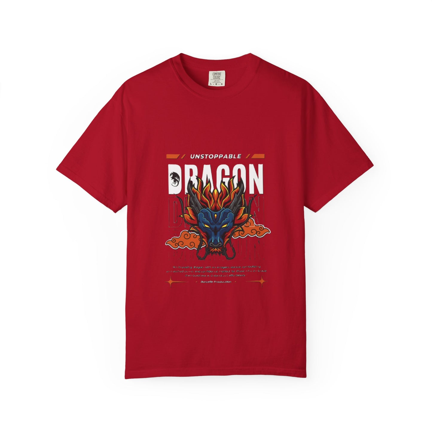 Unstoppable Dragon T-Shirt, Cool Graphic Tee, Gift for Anime Fans, Casual Wear, Unique Dragon Art, Streetwear Style