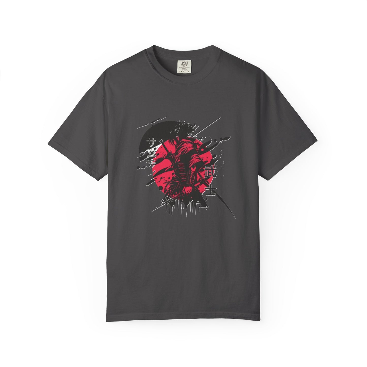 Garment-Dyed Graphic Tee, Artistic Casual Wear for Nature Lovers, Cool Summer Tee, Unique Gift for Art Enthusiasts, Streetwear