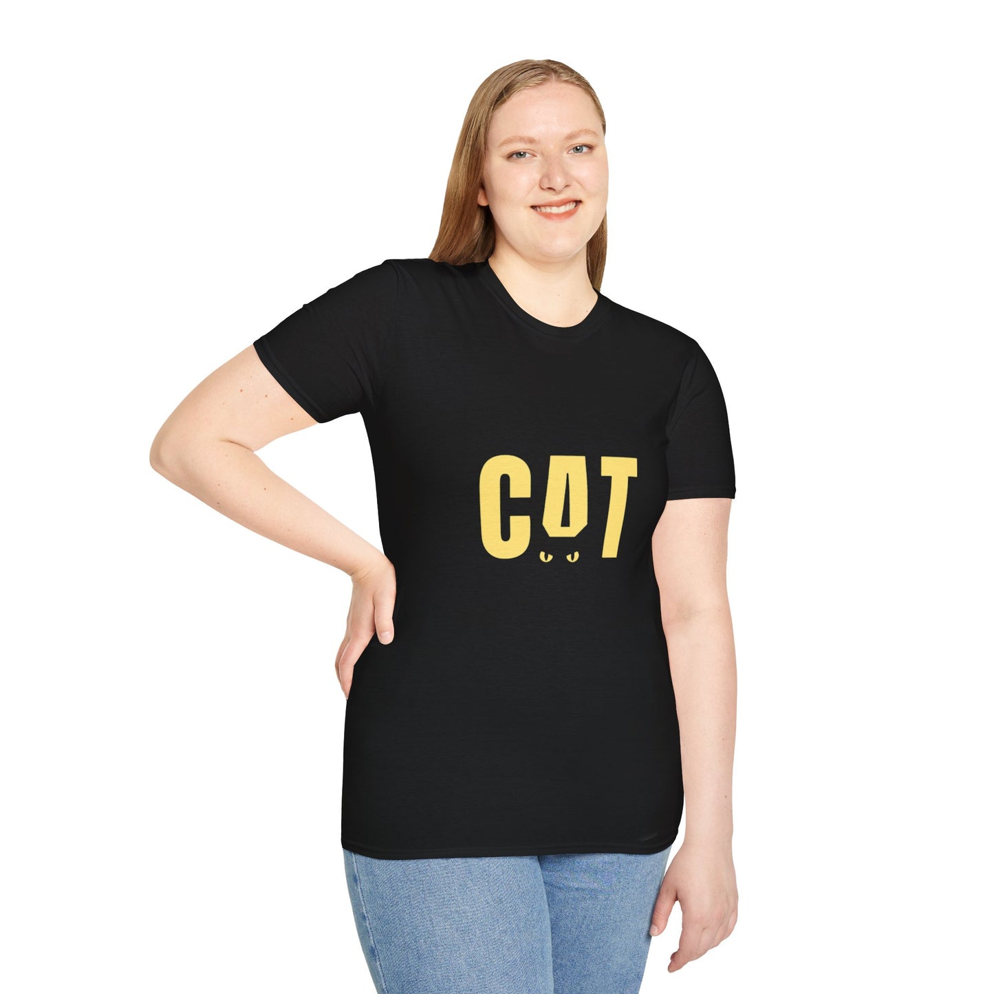 Cat Lover T-Shirt, Cute Tee, Funny Cat Shirt, Gift for Pet Owners, Casual Wear, Animal Lover Apparel