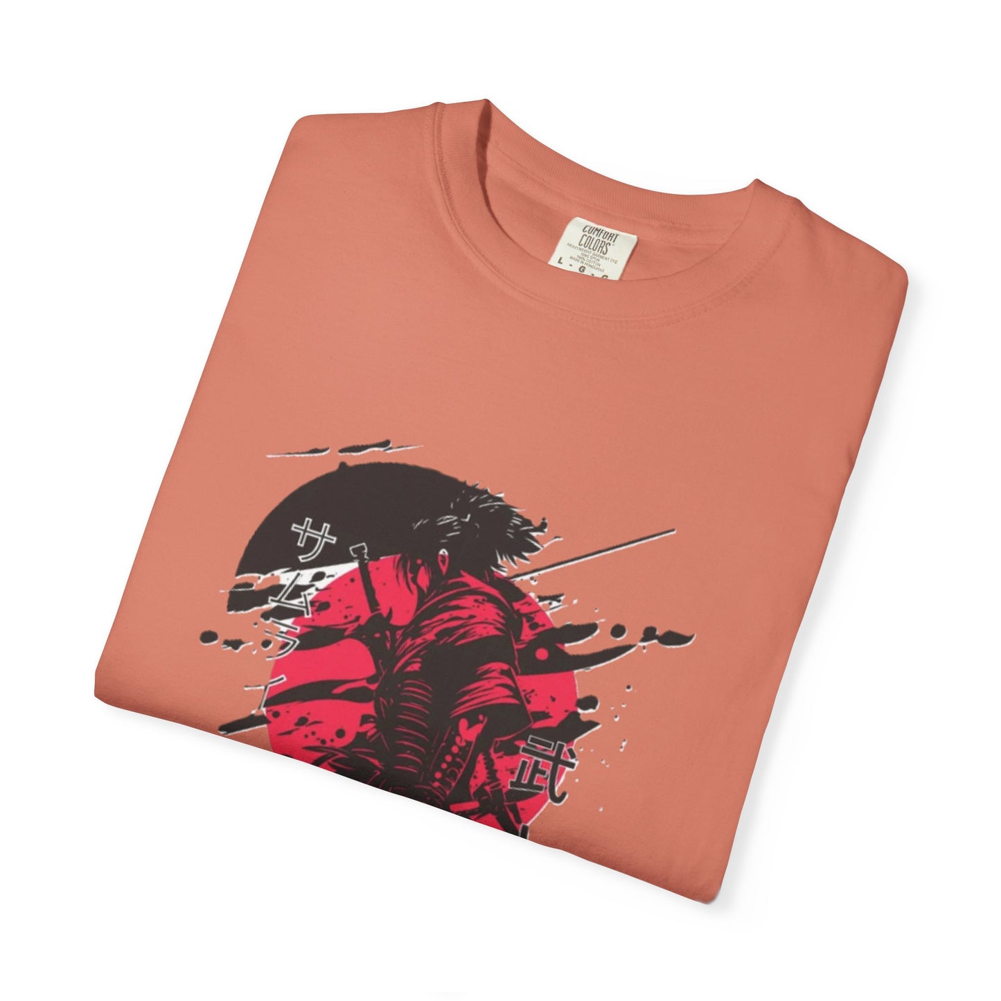 Garment-Dyed Graphic Tee, Artistic Casual Wear for Nature Lovers, Cool Summer Tee, Unique Gift for Art Enthusiasts, Streetwear