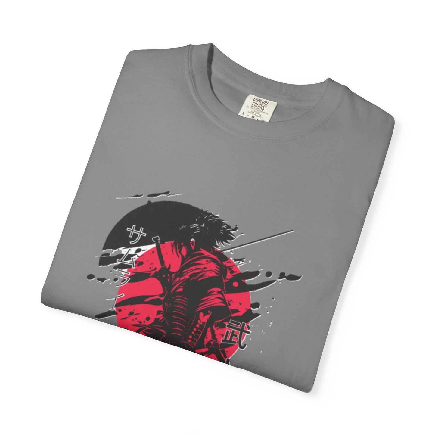 Garment-Dyed Graphic Tee, Artistic Casual Wear for Nature Lovers, Cool Summer Tee, Unique Gift for Art Enthusiasts, Streetwear