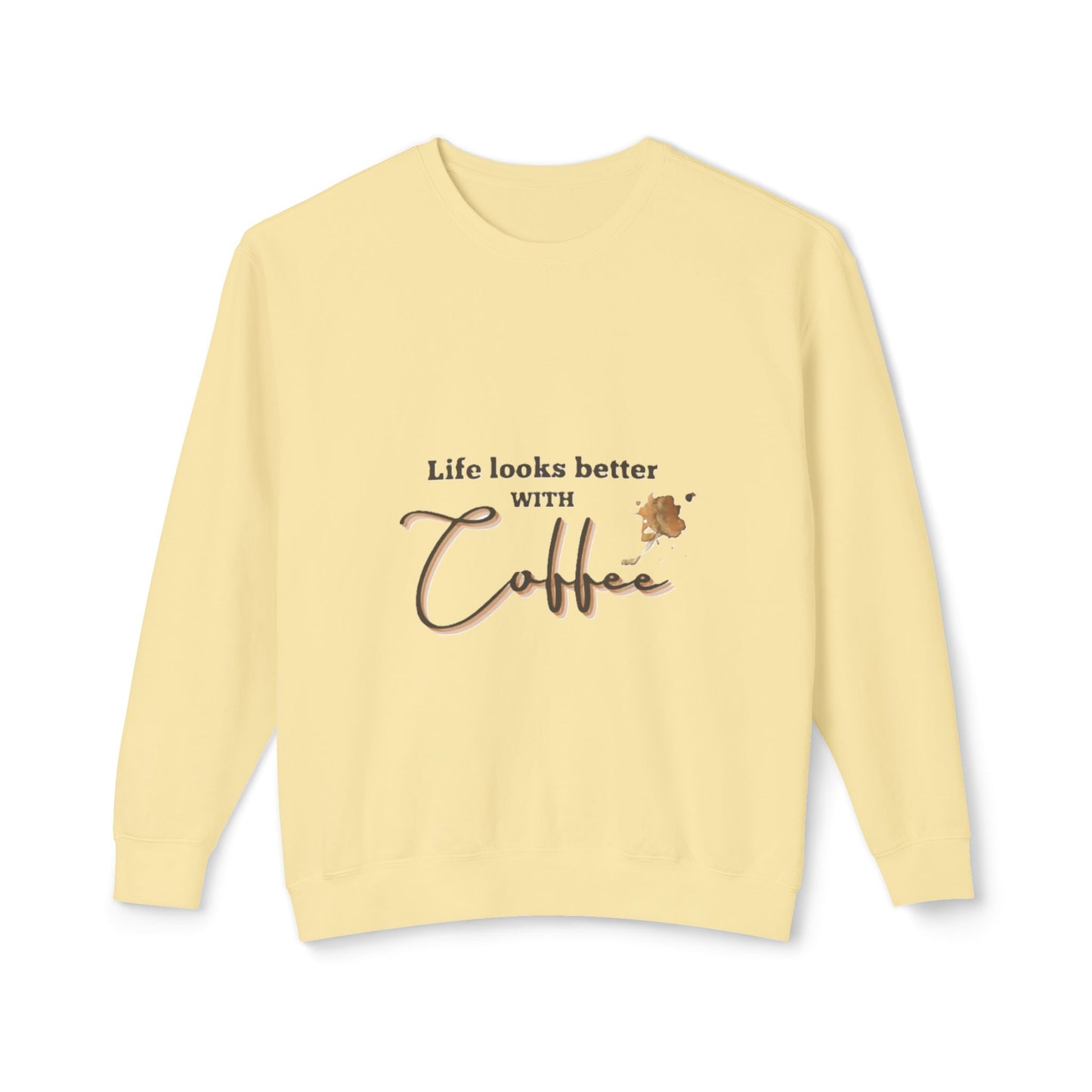 Coffee Lovers Sweatshirt - Cozy Gift for Caffeine Enthusiasts, Ideal for Relaxed Days, Birthdays, and Coffee-Themed Parties