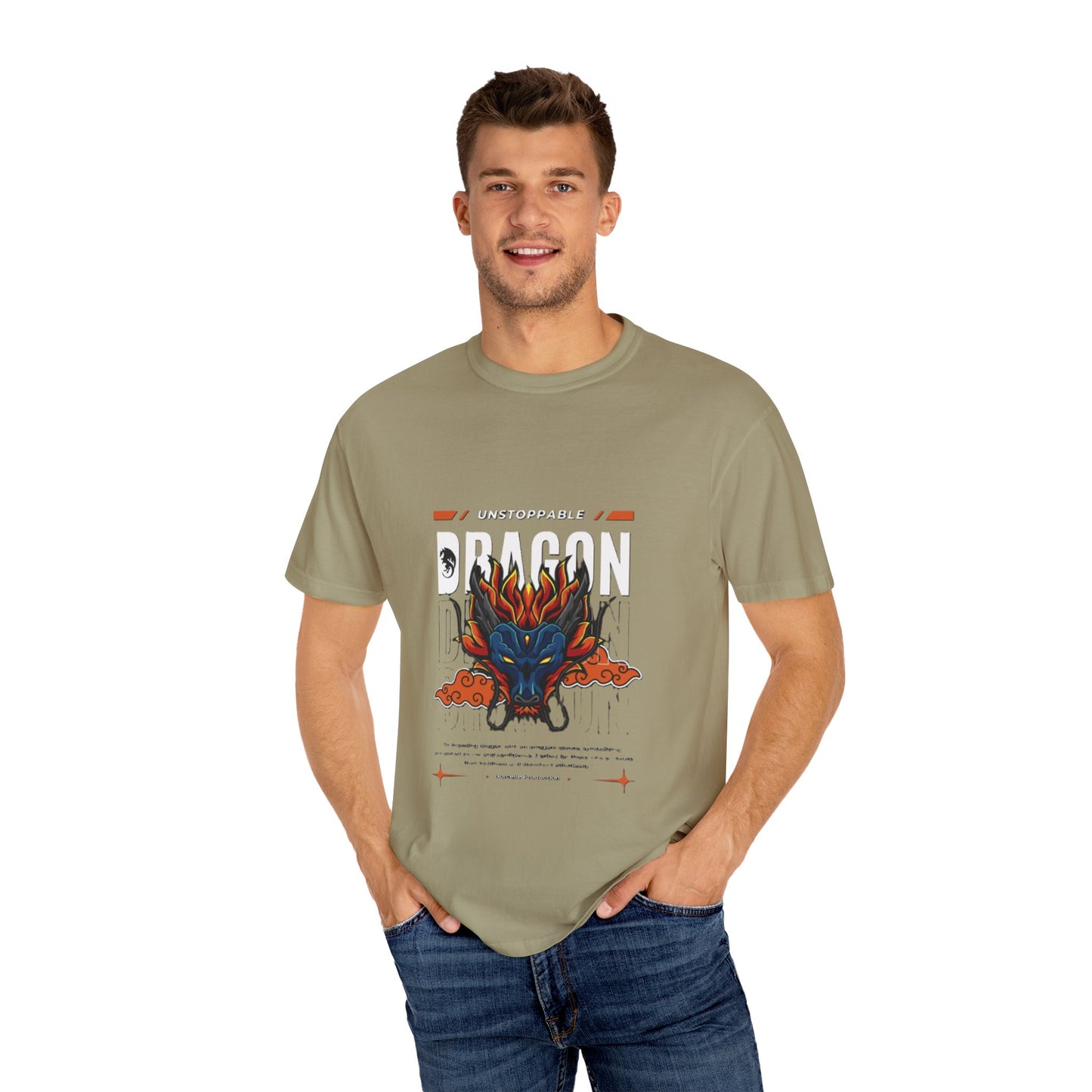 Unstoppable Dragon T-Shirt, Cool Graphic Tee, Gift for Anime Fans, Casual Wear, Unique Dragon Art, Streetwear Style