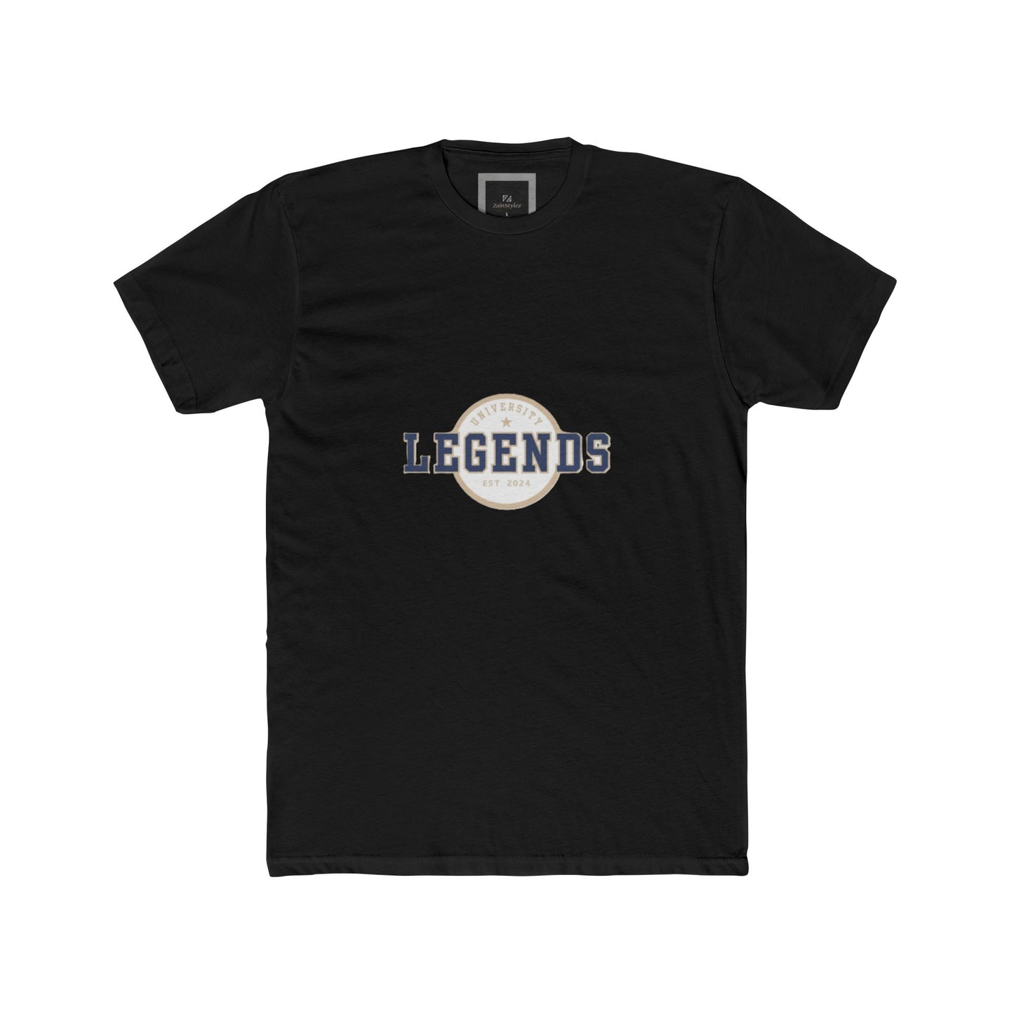 Legends Cotton Crew Tee, Casual Graphic Tee, Sports Fan Shirt, Gift for Him, Vintage Style T-shirt