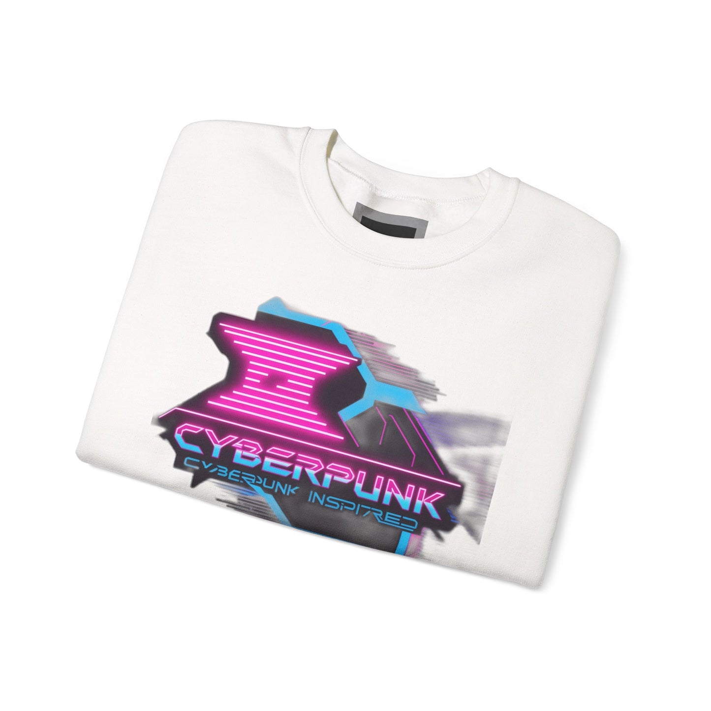 Futuristic Cyberpunk Sweatshirt,Crewneck, Streetwear, Gift for Tech Enthusiasts, Cozy Apparel