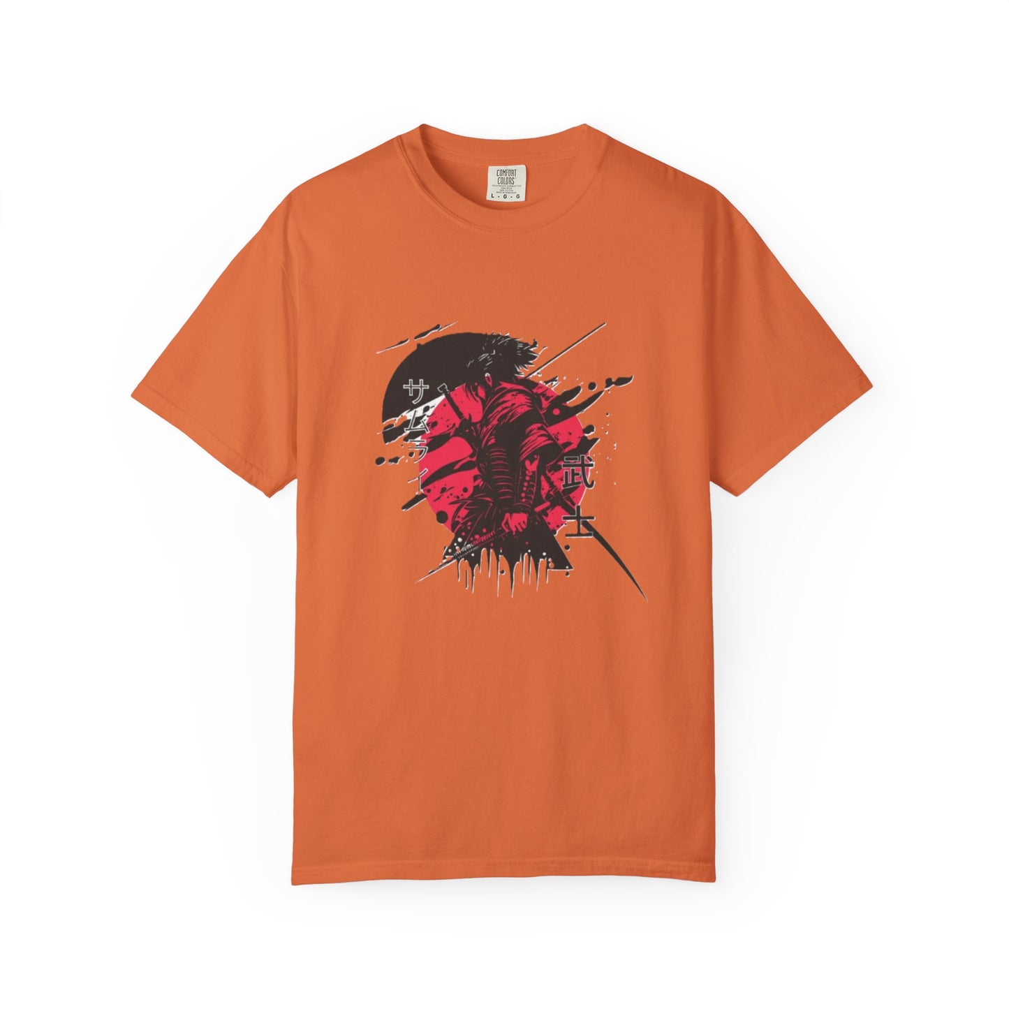 Garment-Dyed Graphic Tee, Artistic Casual Wear for Nature Lovers, Cool Summer Tee, Unique Gift for Art Enthusiasts, Streetwear