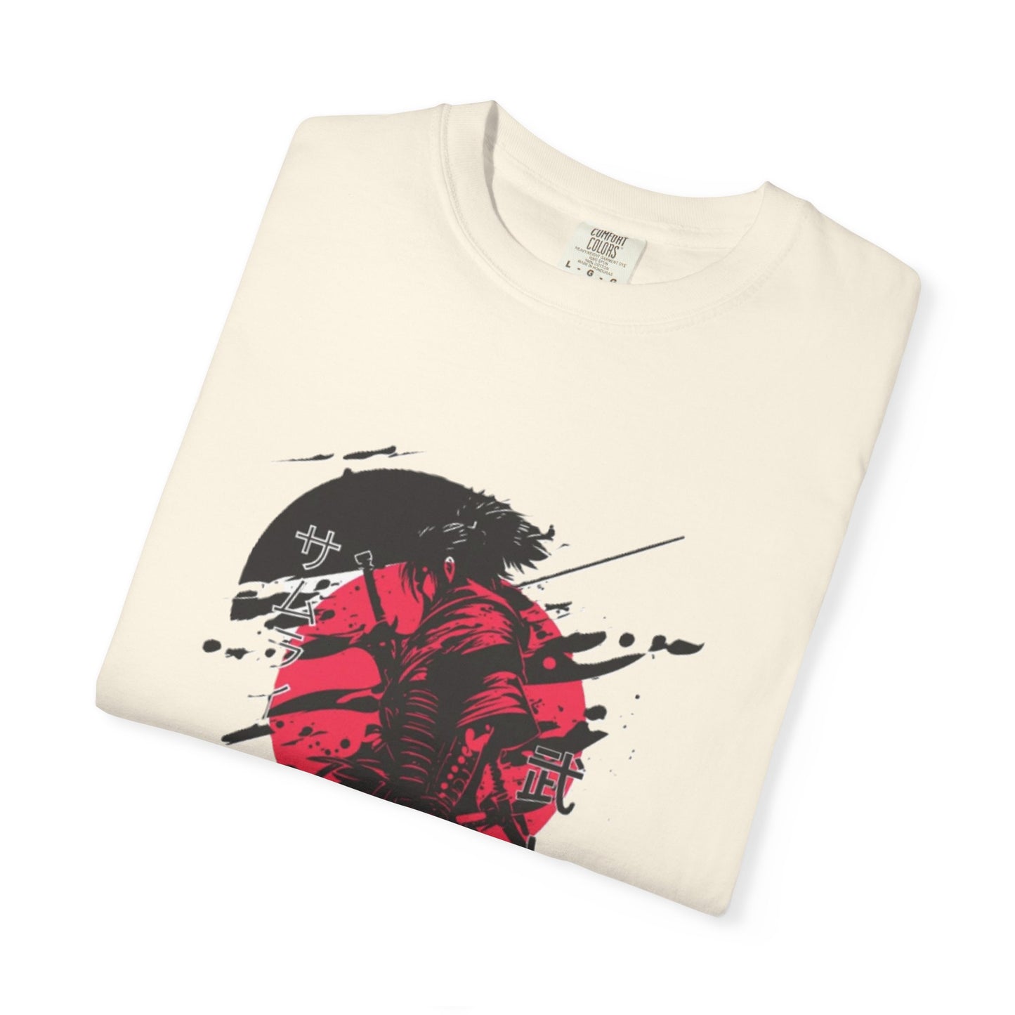 Garment-Dyed Graphic Tee, Artistic Casual Wear for Nature Lovers, Cool Summer Tee, Unique Gift for Art Enthusiasts, Streetwear
