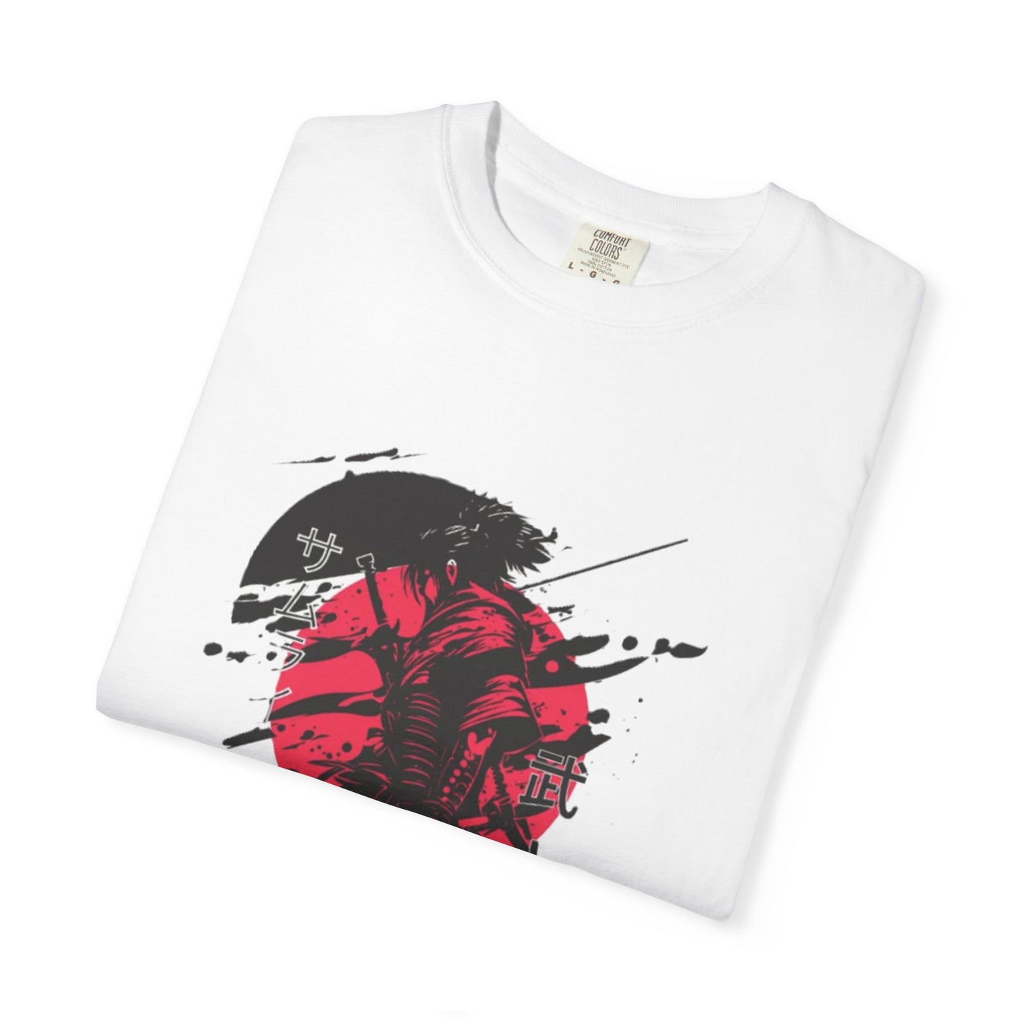 Garment-Dyed Graphic Tee, Artistic Casual Wear for Nature Lovers, Cool Summer Tee, Unique Gift for Art Enthusiasts, Streetwear