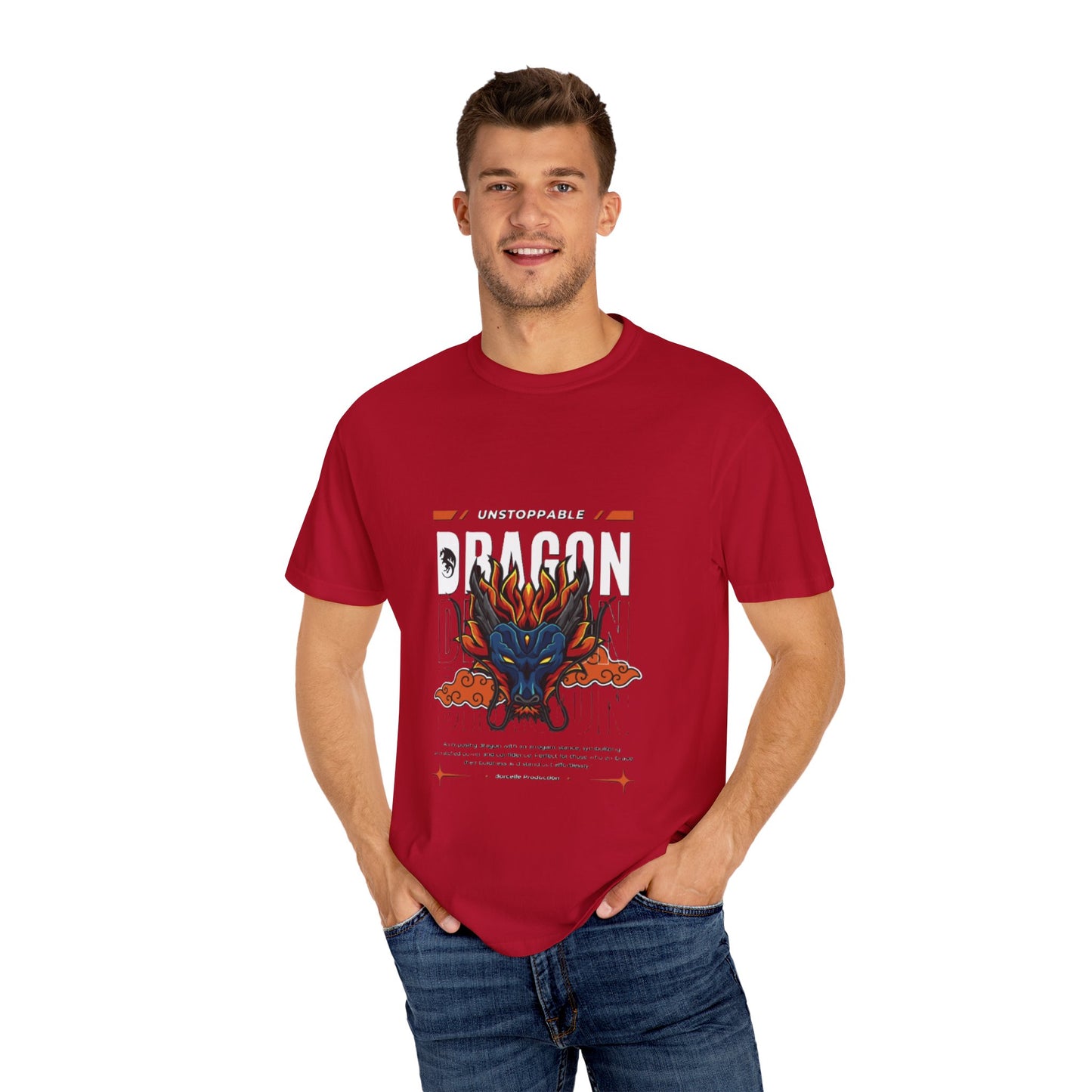 Unstoppable Dragon T-Shirt, Cool Graphic Tee, Gift for Anime Fans, Casual Wear, Unique Dragon Art, Streetwear Style
