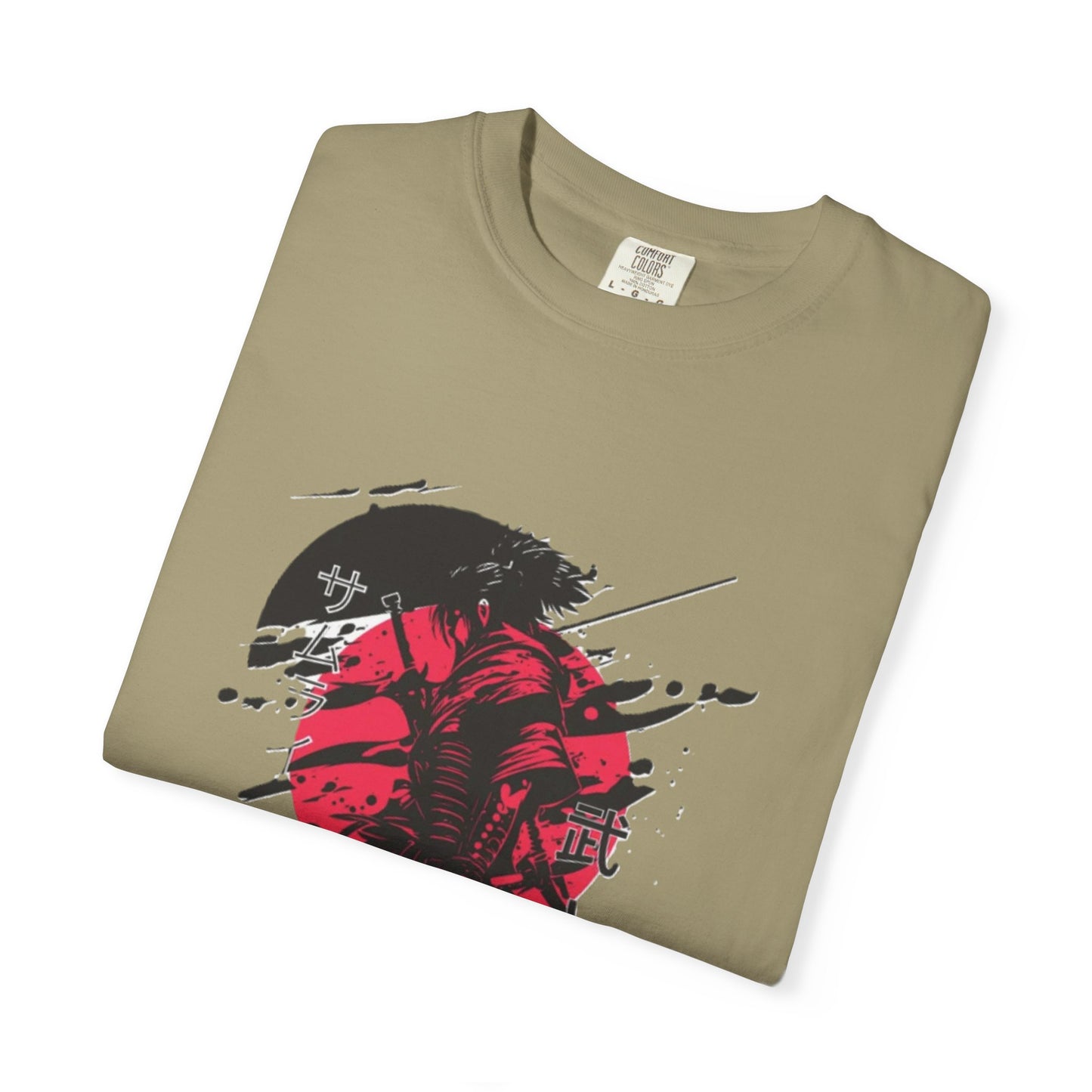 Garment-Dyed Graphic Tee, Artistic Casual Wear for Nature Lovers, Cool Summer Tee, Unique Gift for Art Enthusiasts, Streetwear