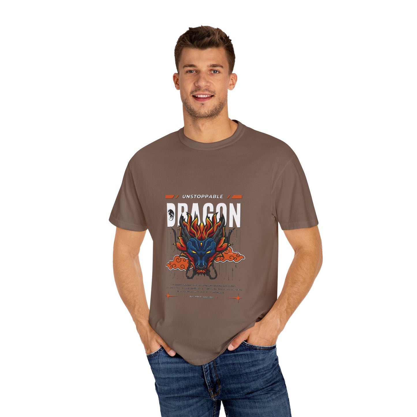 Unstoppable Dragon T-Shirt, Cool Graphic Tee, Gift for Anime Fans, Casual Wear, Unique Dragon Art, Streetwear Style
