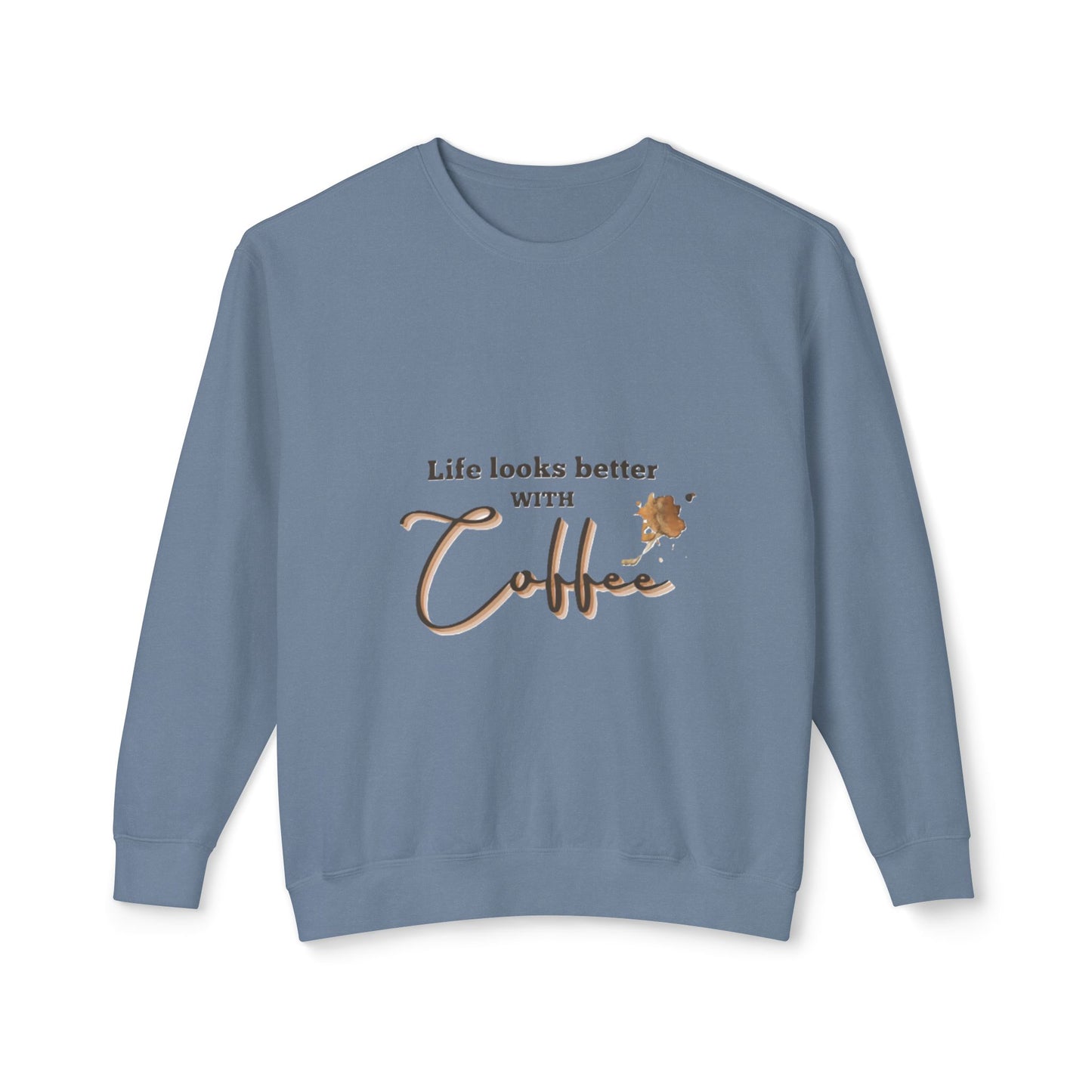 Coffee Lovers Sweatshirt - Cozy Gift for Caffeine Enthusiasts, Ideal for Relaxed Days, Birthdays, and Coffee-Themed Parties