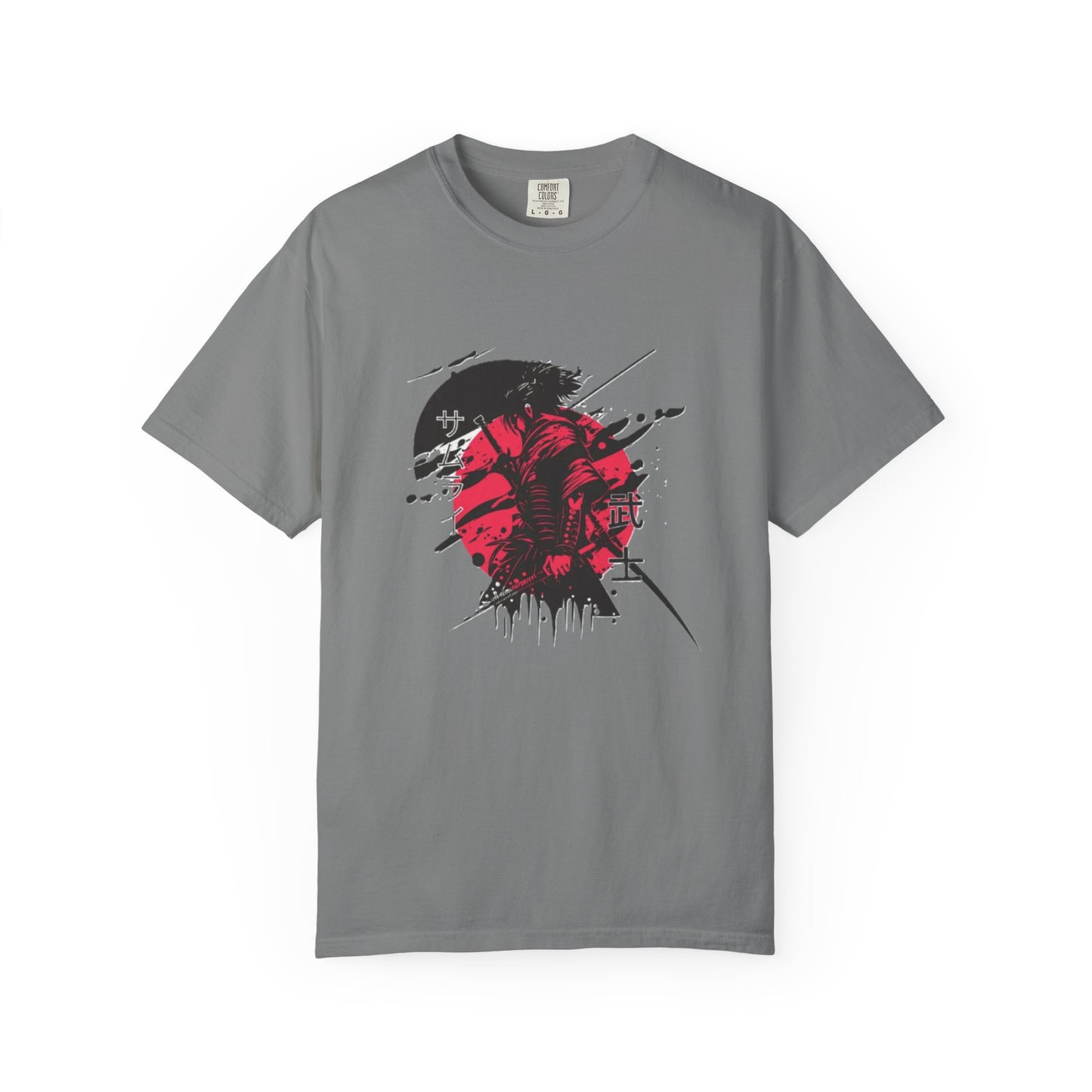 Garment-Dyed Graphic Tee, Artistic Casual Wear for Nature Lovers, Cool Summer Tee, Unique Gift for Art Enthusiasts, Streetwear