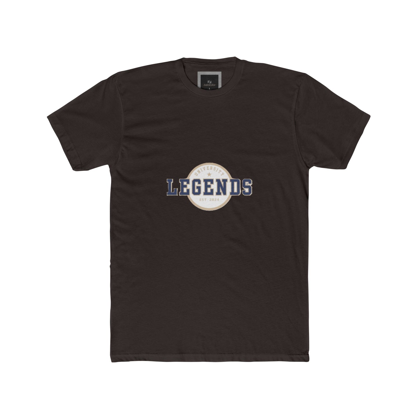 Legends Cotton Crew Tee, Casual Graphic Tee, Sports Fan Shirt, Gift for Him, Vintage Style T-shirt