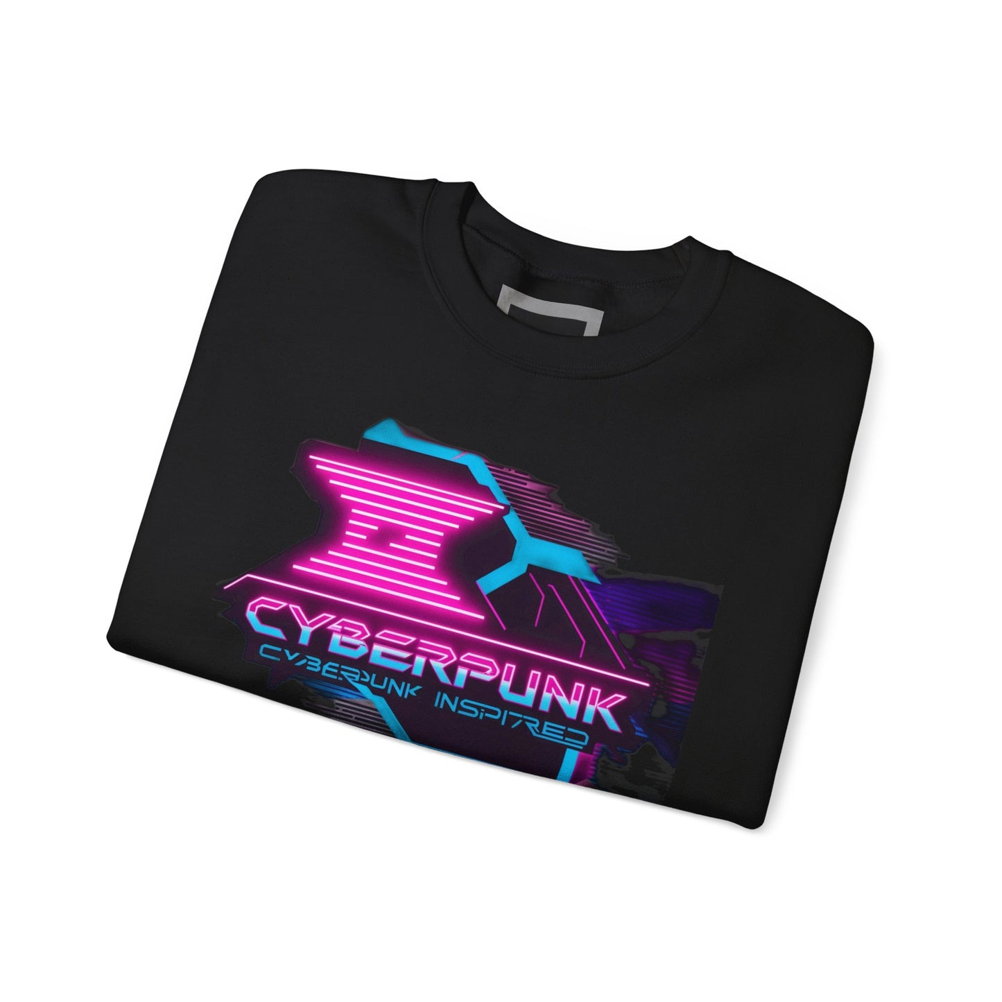 Futuristic Cyberpunk Sweatshirt,Crewneck, Streetwear, Gift for Tech Enthusiasts, Cozy Apparel
