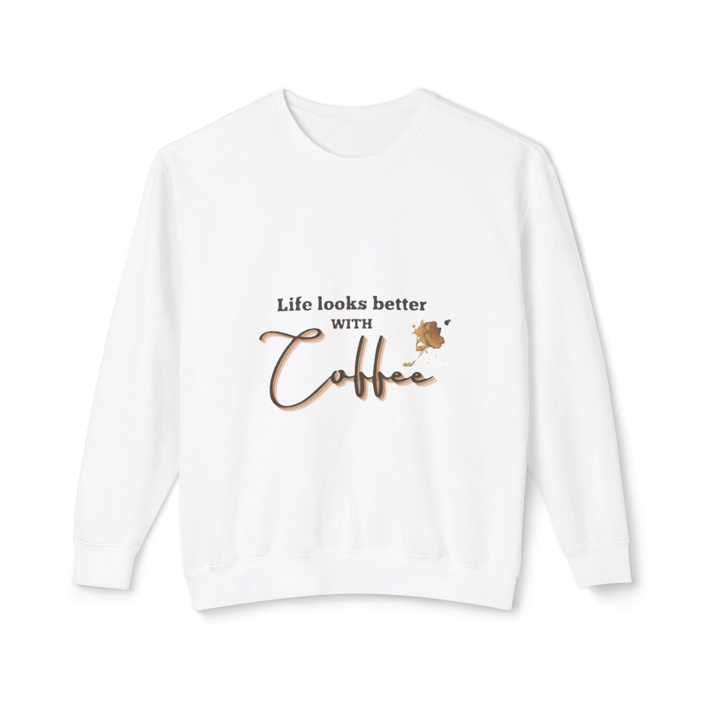 Coffee Lovers Sweatshirt - Cozy Gift for Caffeine Enthusiasts, Ideal for Relaxed Days, Birthdays, and Coffee-Themed Parties