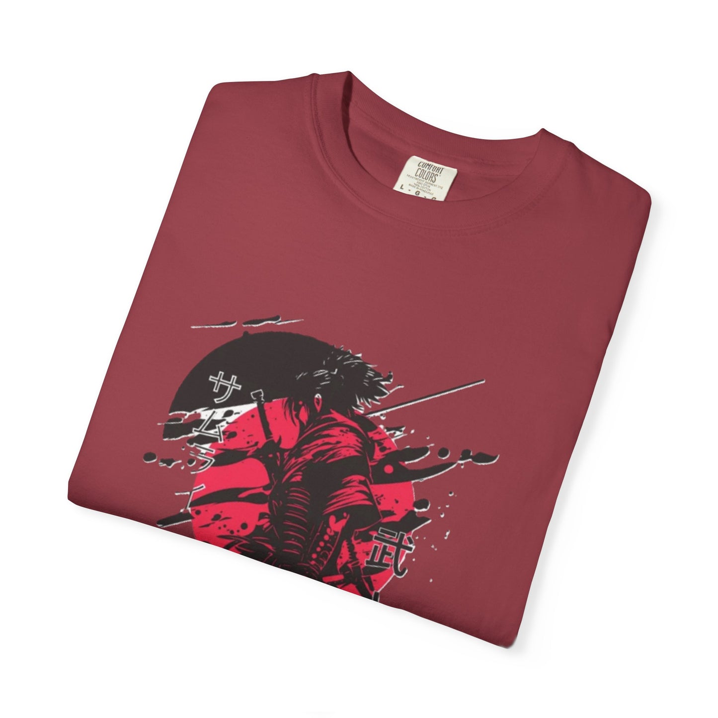 Garment-Dyed Graphic Tee, Artistic Casual Wear for Nature Lovers, Cool Summer Tee, Unique Gift for Art Enthusiasts, Streetwear
