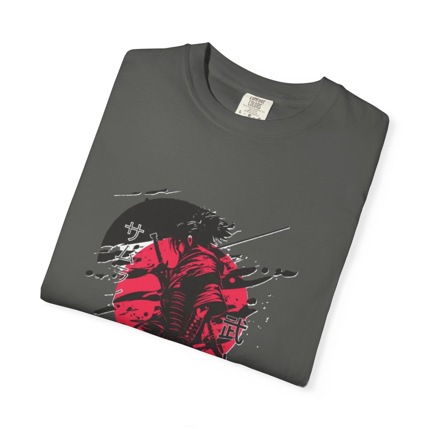Garment-Dyed Graphic Tee, Artistic Casual Wear for Nature Lovers, Cool Summer Tee, Unique Gift for Art Enthusiasts, Streetwear