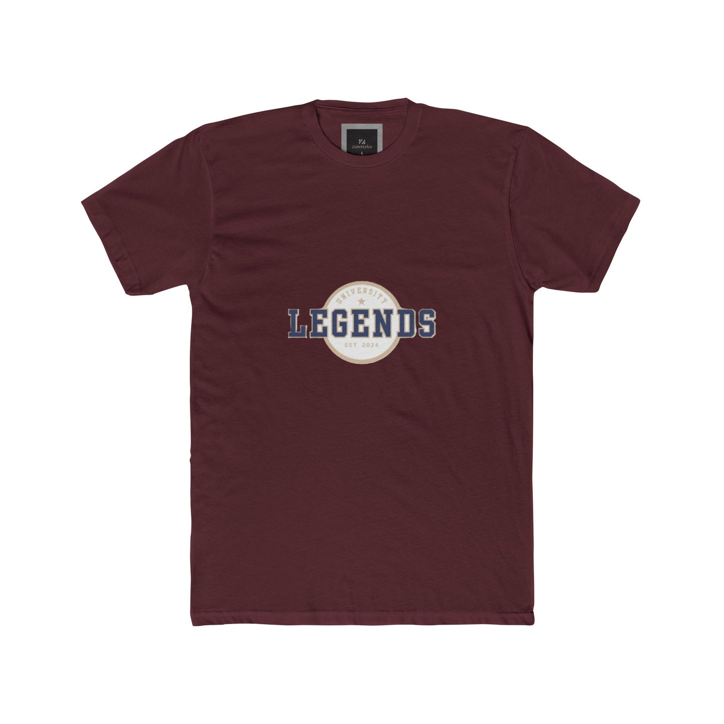 Legends Cotton Crew Tee, Casual Graphic Tee, Sports Fan Shirt, Gift for Him, Vintage Style T-shirt