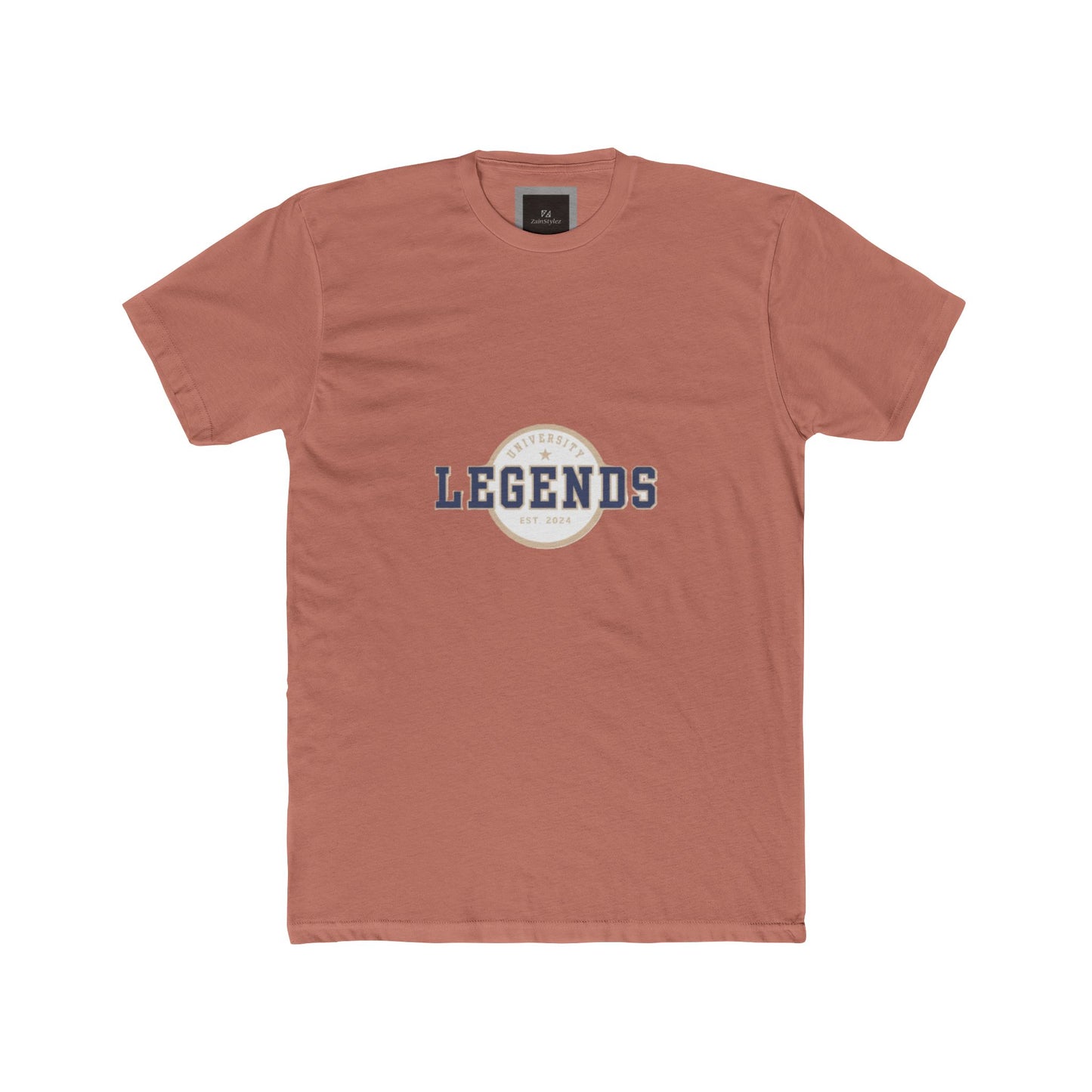 Legends Cotton Crew Tee, Casual Graphic Tee, Sports Fan Shirt, Gift for Him, Vintage Style T-shirt