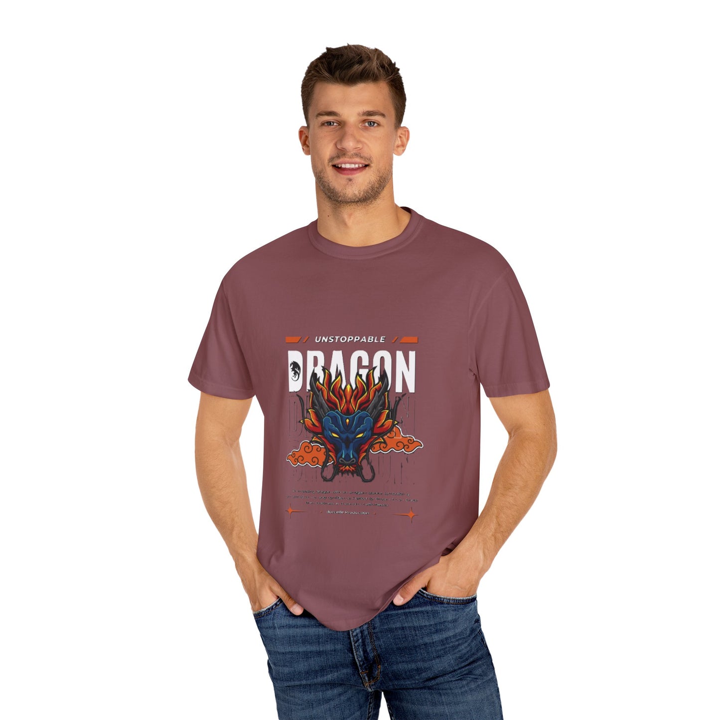 Unstoppable Dragon T-Shirt, Cool Graphic Tee, Gift for Anime Fans, Casual Wear, Unique Dragon Art, Streetwear Style