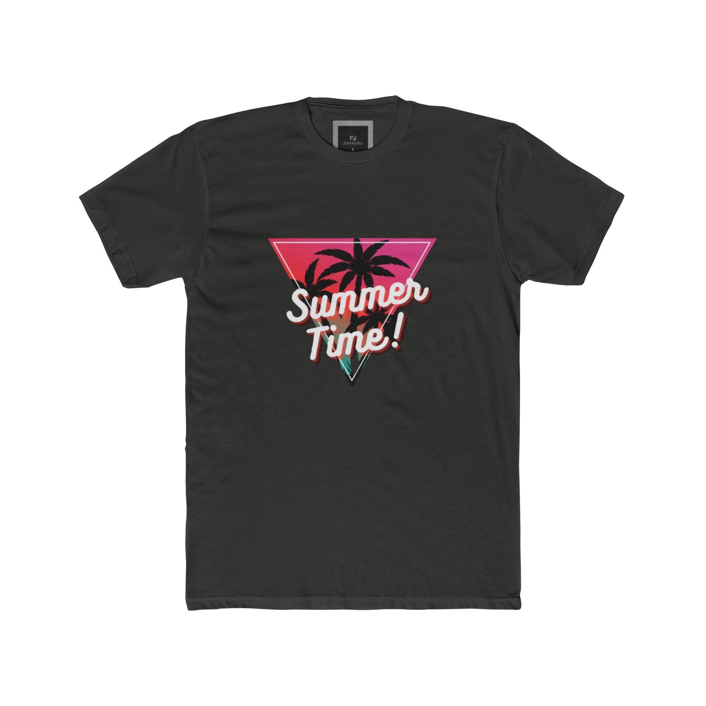 Summer Time Cotton Crew Tee