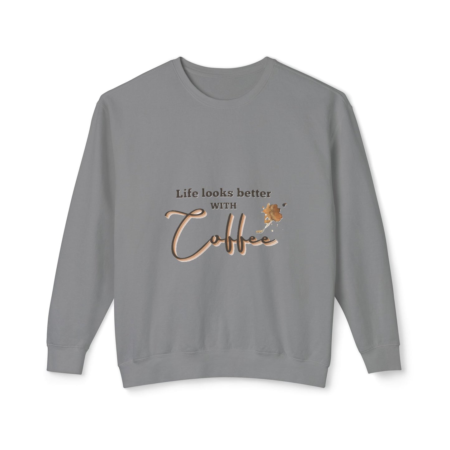 Coffee Lovers Sweatshirt - Cozy Gift for Caffeine Enthusiasts, Ideal for Relaxed Days, Birthdays, and Coffee-Themed Parties