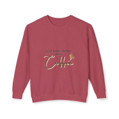 Coffee Lovers Sweatshirt - Cozy Gift for Caffeine Enthusiasts, Ideal for Relaxed Days, Birthdays, and Coffee-Themed Parties