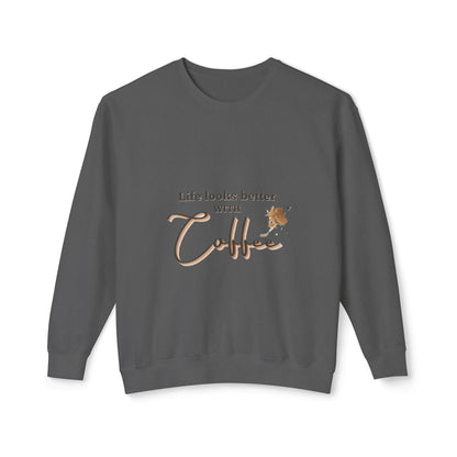Coffee Lovers Sweatshirt - Cozy Gift for Caffeine Enthusiasts, Ideal for Relaxed Days, Birthdays, and Coffee-Themed Parties