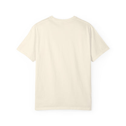 Garment-Dyed Graphic Tee, Artistic Casual Wear for Nature Lovers, Cool Summer Tee, Unique Gift for Art Enthusiasts, Streetwear