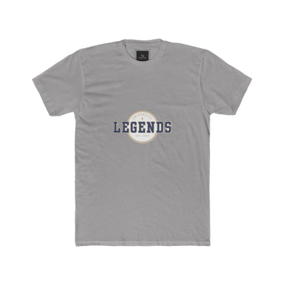 Legends Cotton Crew Tee, Casual Graphic Tee, Sports Fan Shirt, Gift for Him, Vintage Style T-shirt