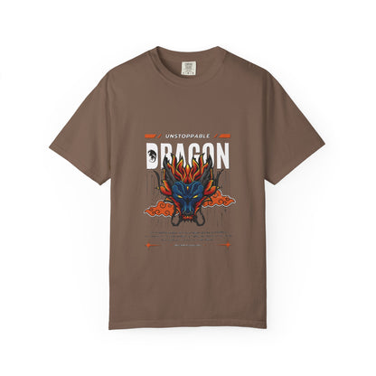 Unstoppable Dragon T-Shirt, Cool Graphic Tee, Gift for Anime Fans, Casual Wear, Unique Dragon Art, Streetwear Style