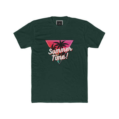 Summer Time Cotton Crew Tee
