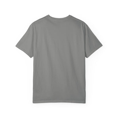 Garment-Dyed Graphic Tee, Artistic Casual Wear for Nature Lovers, Cool Summer Tee, Unique Gift for Art Enthusiasts, Streetwear