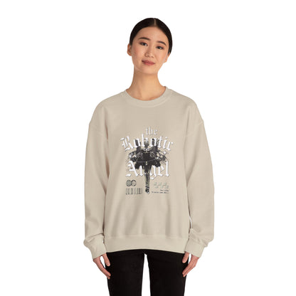 Robotic Angel Sweatshirt, Cozy Crewneck, Unique Graphic Sweatshirt, Perfect Gift, Trendy Streetwear, Perfect for Every Season