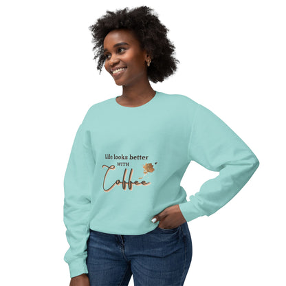 Coffee Lovers Sweatshirt - Cozy Gift for Caffeine Enthusiasts, Ideal for Relaxed Days, Birthdays, and Coffee-Themed Parties