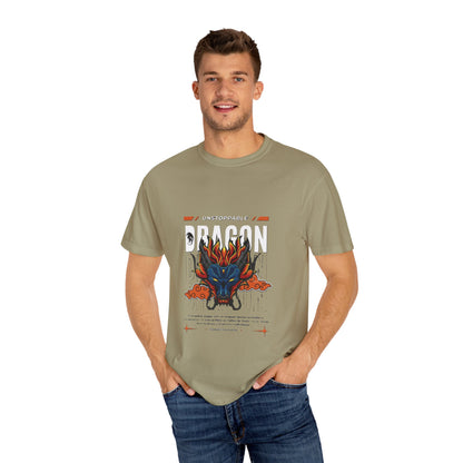 Unstoppable Dragon T-Shirt, Cool Graphic Tee, Gift for Anime Fans, Casual Wear, Unique Dragon Art, Streetwear Style