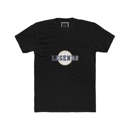 Legends Cotton Crew Tee, Casual Graphic Tee, Sports Fan Shirt, Gift for Him, Vintage Style T-shirt