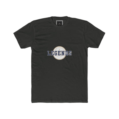 Legends Cotton Crew Tee, Casual Graphic Tee, Sports Fan Shirt, Gift for Him, Vintage Style T-shirt