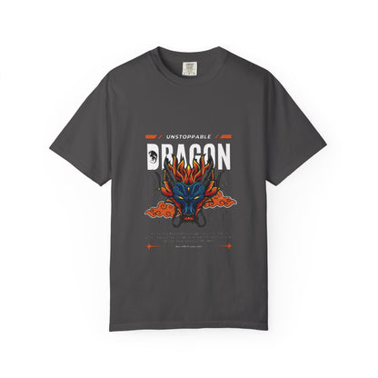 Unstoppable Dragon T-Shirt, Cool Graphic Tee, Gift for Anime Fans, Casual Wear, Unique Dragon Art, Streetwear Style