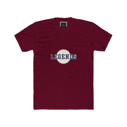 Legends Cotton Crew Tee, Casual Graphic Tee, Sports Fan Shirt, Gift for Him, Vintage Style T-shirt