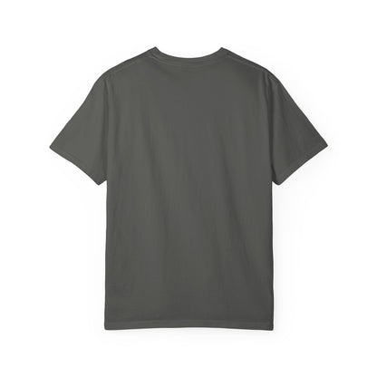 Garment-Dyed Graphic Tee, Artistic Casual Wear for Nature Lovers, Cool Summer Tee, Unique Gift for Art Enthusiasts, Streetwear
