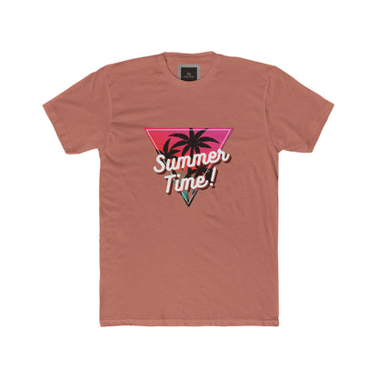 Summer Time Cotton Crew Tee